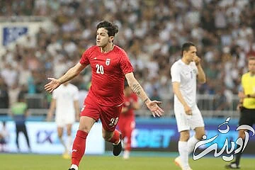 سردار آزمون بهترین بازیکن دیدار ایران - ازبکستان شد